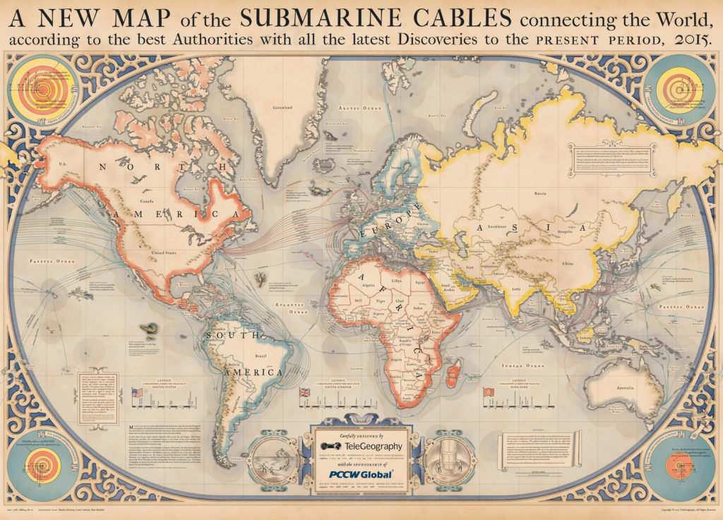 Submarine Cable Map 2015
