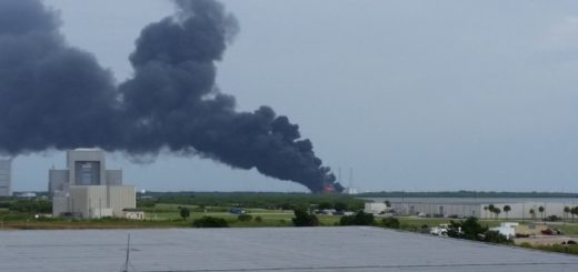 Взрыв Falcon 9