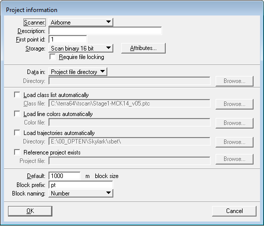 Project information