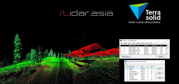 Terrasolid TerraScan. Часть седьмая. Классы точек (файл PTC).