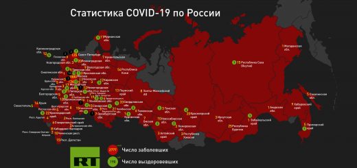 Статистика COVID-19 в России на 01.04.2020